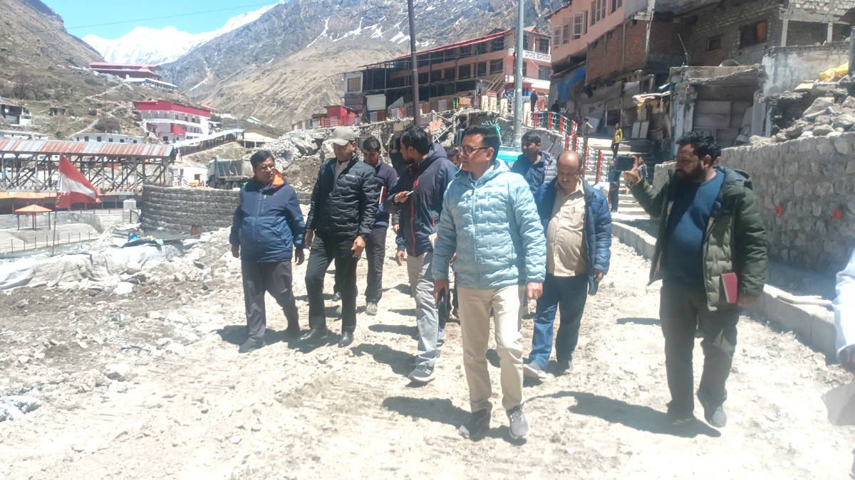 Road repairs remain pending two days before start of Badrinath Yatra