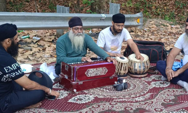 Sikhs hold Gurbani Kirtan to raise environmental awareness in Shivalik forest