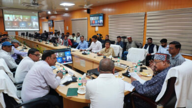 Yatra preparations Maharaj reviews roads, toilets, water arrangements