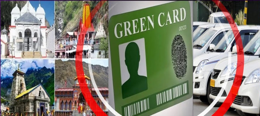 green cards for Char Dham Yatra