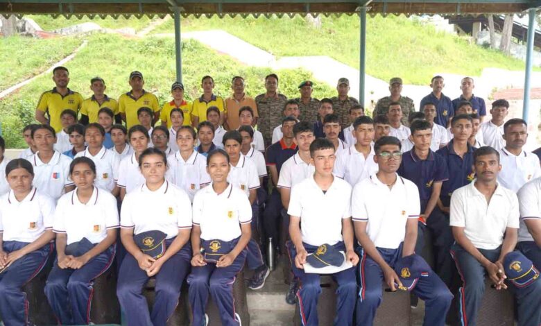 Yuva Mitra training held at Sainik School Ghorakhal