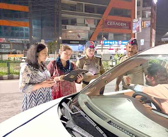 105 challans issued, 15 vehicles seized in night checking drive