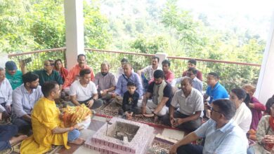 Nanda Devi Fair Banana trees selected for idol making