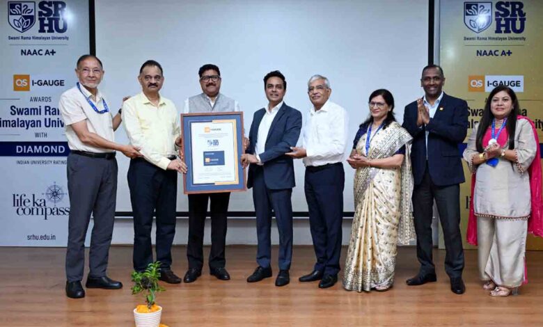 SRHU earns 'Diamond' Rating by QS I-GAUGE 