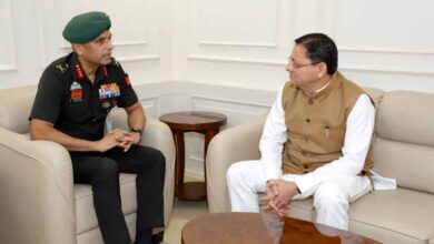 CM holds discussion with DG NCC in New Delhi