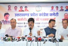 Congress accuses Dhami govt of supporting land mafia
