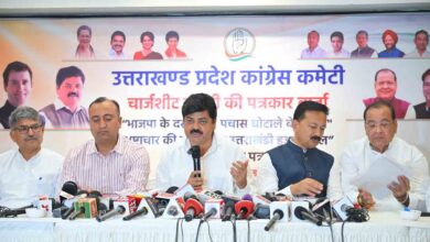 Congress accuses Dhami govt of supporting land mafia