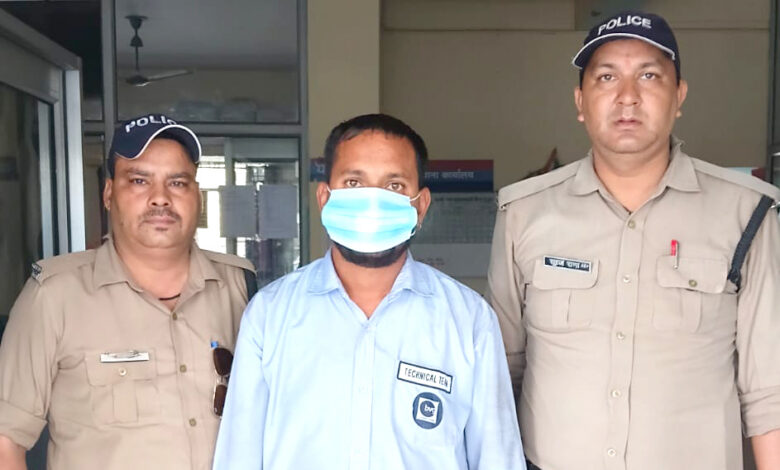 Private employee held with stolen copper wire at ONGC facility