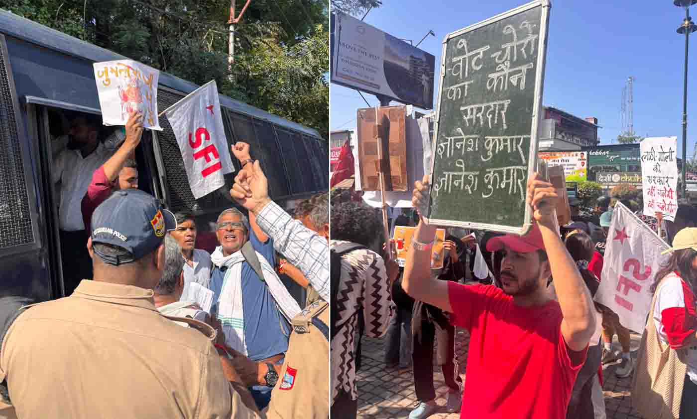 Dehradun Police Detain Protesters Marching Over Alleged Voter List Deletions
